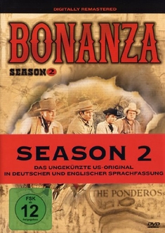 BONANZA - SEASON 2 [8 DVDS] RESTAURIERTES BILD