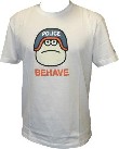 AMOS - POLICE SHIRT - WHITE -MEN