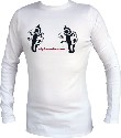 GUNS - WEISS LONGSLEEVE - SHIRT