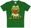 Kids Shirt - Muppets - Kermit Go Green - Grün