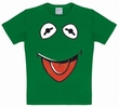 Kids Shirt - Muppets - Faces Kermit - Grün