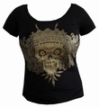 GIRL SHIRT - BAYERNWAPPEN - SCHWARZ