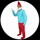 Papa Schlumpf Kost�m - Erwachsene
