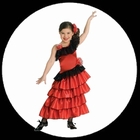 Flamenco Kost�m Kinder - Spanische Prinzessin