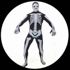 Morphsuit - Skelett schwarz - Ganzk�rperanzug