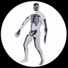 Morphsuit - Skelett weiss - Ganzk�rperanzug