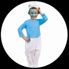 Schlumpf Kost�m - Kinder