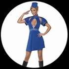 Sexy Stewardess Kost�m - Mile High Hostess