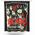 1 x AC/DC DUSCHVORHANG - HIGHWAY TO HELL