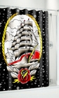 1 x DUSCHVORHANG - CLIPPER SHIP