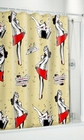 DUSCHVORHANG - SQUEAKY CLEAN - PIN UP GIRLS