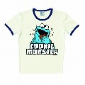 1 x LOGOSHIRT - SESAMSTRA�E - COOKIE MONSTER SHIRT