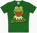 KIDS SHIRT - MUPPETS - KERMIT GO GREEN - GRÜN - Shirts - Logoshirt - Kids