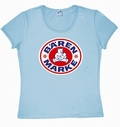 LOGOSHIRT - BÄRENMARKE  - GIRL SHIRT  HELLBLAU - Shirts - Logoshirt - Girls
