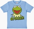 KIDS SHIRT - MUPPETS - KERMIT - GO GREEN HELLBLAU - Shirts - Logoshirt - Kids