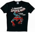 LOGOSHIRT - SPIDERMAN KIDS SHIRT - MARVEL - SCHWARZ
