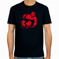 1 x ERIC CANTONA FIGHT CLUB FUSSBALL SHIRT - SCHWARZ