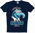 LOGOSHIRT - MUPPETS - GONZO SHIRT - NAVY - Shirts - Logoshirt - Men