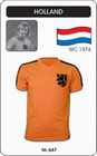 HOLLAND - NIEDERLANDE - NETHERLANDS - WORLD CUP 1974 - TRIKOT - Shirts - Trikots - 70er Jahre