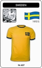 2 x SCHWEDEN - SWEDEN - SVERIGE - TRIKOT