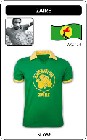 1 x ZAIRE - WELTMEISTERSCHAFT 1974 - TRIKOT