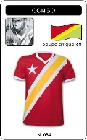 1 x KONGO - CONGO - COUPE AFRIQUE 1968 - TRIKOT