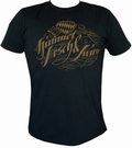 2 x SHIRT - HIMMEL, ARSCH &  ZWIRN LOGO  - SCHWARZ BRAUN
