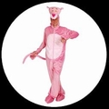 ROSAROTER PANTHER KOST�M