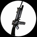 MASCHINENGEWEHR - M16 AUFBLASBAR - TONY MONTANA, SCARFACE - Kostueme - Accessoires - Aufblasbares