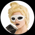 LADY GAGA BRILLE - RÜNDLICH - Kostueme - Accessoires
