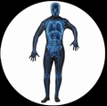 KÖRPERANZUG - BODYSUIT - RÖNTGENSTRAHLEN - Kostueme - Körperanzüge