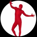 1 x K�RPERANZUG - BODYSUIT - ROT