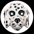 HUNDE MASKE - DALMATINER
