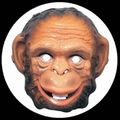 1 x AFFEN MASKE TIERMASKE