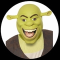 SHREK MASKE - DER TOLLK�HNE HELD