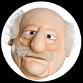 WALDORF MASKE DELUXE - THE MUPPETS - Masks - Muppet Show