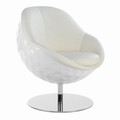 EAGLE LEDER - TELLERFUSS CHROM - Moebel - Sportlounge