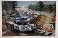 1 x PORSCHE POSTER - RENNSPORT FASZINATION