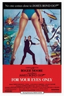 JAMES BOND POSTER FOR YOUR EYES ONLY - Filmplakate
