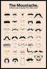 THE MOUSTACHE POSTER B�RTE - POSTER