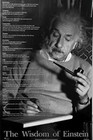 ALBERT EINSTEIN - WISDOM - Starposter