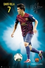 DAVID VILLA POSTER FC BARCELONA - Starposter