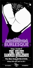THE VELVET HAMMER BURLESQUE - Poster Art - VectorTrash