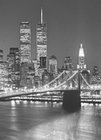 FOTOTAPETE - NEW YORK - BROOKLYN BRIDGE 4-PART - Interior - Fototapeten - Stadt