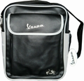 VESPA SCHULTERTASCHE HOCHFORMAT - SCHWARZ