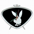 PLAYBOY TRIANGEL WECKER SCHWARZ - Uhren - Playboy